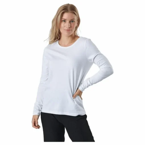 Pcria Ls New Tee Noos Bc Bright White