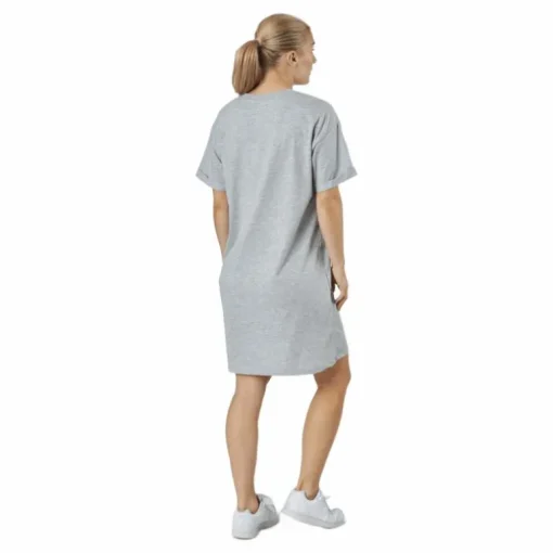 Pcria Ss Dress Bc Light Grey Melange