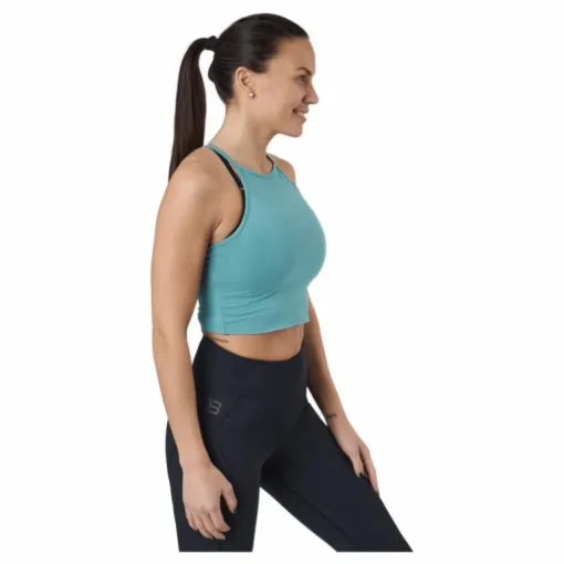 Performance Crop Hal Teal Green