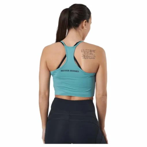 Performance Crop Hal Teal Green
