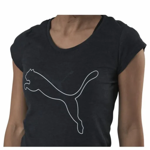 Performance Heather Cat Tee Grey