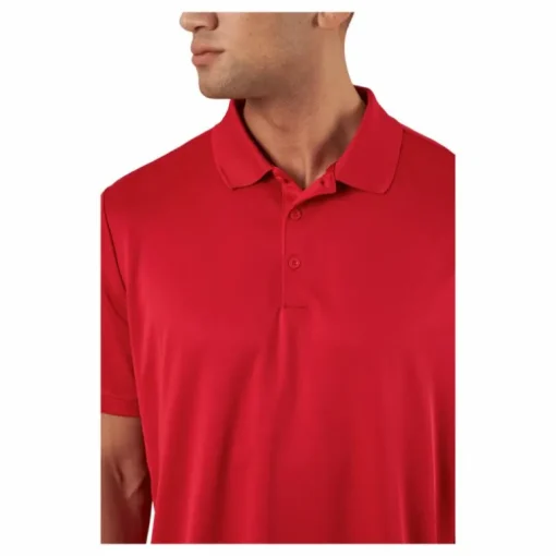 Performance Primegreen Polo Shirt Collegiate Red