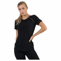 Performance Run Ss Tee Black