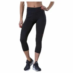 Performance Run 3/4 Tights Black