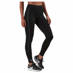 Performance Run Brushed Tights Black