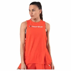 Performance Tank Top Logo Orange