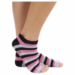 Pilates Socks - Rosita Blue/Pink