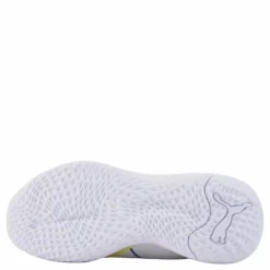 Playmaker Jr Puma White-mint-victoria Blue