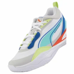 Playmaker Jr Puma White-mint-victoria Blue