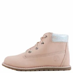 Pokey Pine 6in Boot With Side Cameo Rose