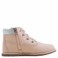 Pokey Pine 6in Boot With Side Cameo Rose