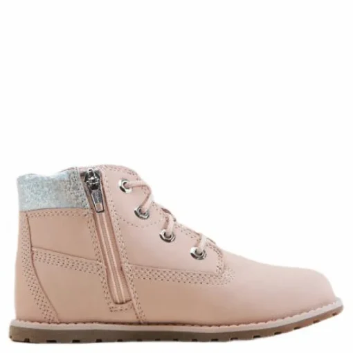 Pokey Pine 6in Boot With Side Cameo Rose