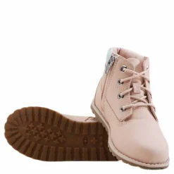 Pokey Pine 6in Boot With Side Cameo Rose
