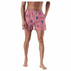 Polka Monkey Red