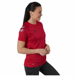 Poly SS Jersey Red
