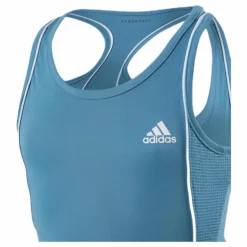 Pop Up Tank Blue/White
