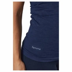Power Tank Top Navy Blue