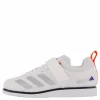 Powerlift 5 Weightlifting Shoes Cloud White / Silver Metallic / Core Black