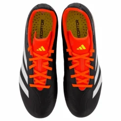 Predator League Firm Ground Football Boots Core Black / Cloud White / Solar Red