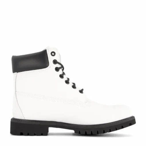 Prem 6 In Lace Waterproof Boot White