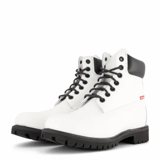 Prem 6 In Lace Waterproof Boot White