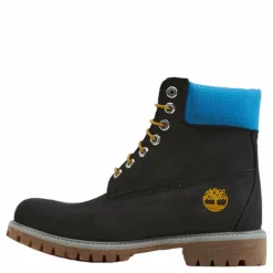 6" Prem Bt Wp Blk/blu Black