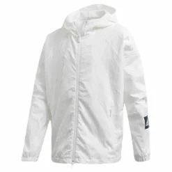 Prime Blue Recycled Wind Jacket White