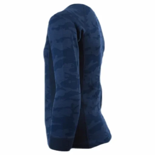 Print Merino Set Blue