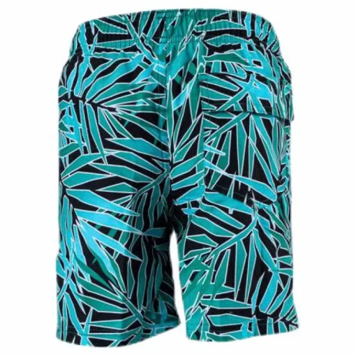 Printed Leisure 15" Turquoise/Black