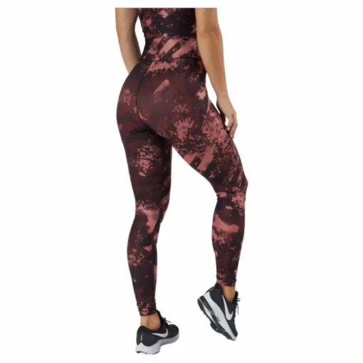 Printed Sport Tights Boost Red