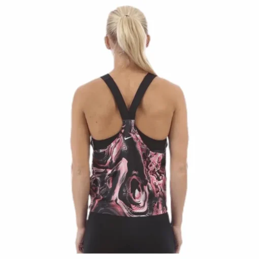 Pro Coral Print Tank Pink