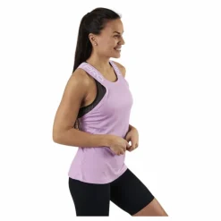 Pro Dry Elastika Tank Top Pink/White