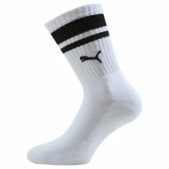Puma Crew Heritage Stripe 2p U White