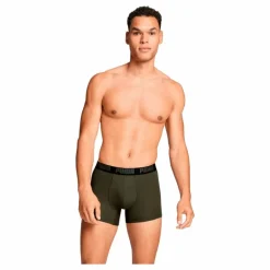 Puma Men Everyday Basic Boxer Forest Night Tonal