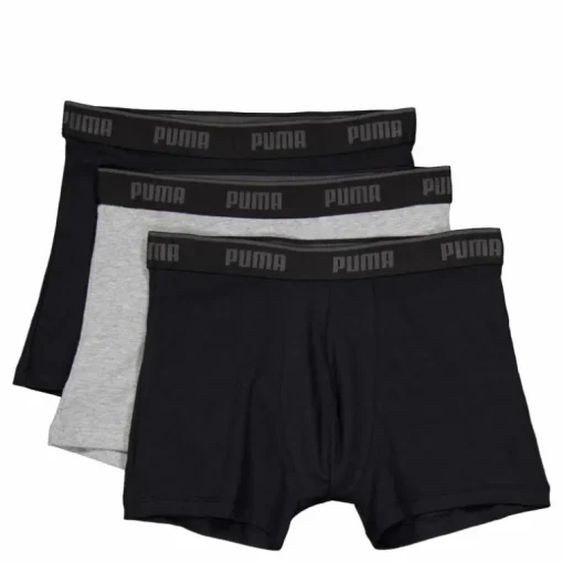 Puma Men Everyday Basic Boxers Grey Combo