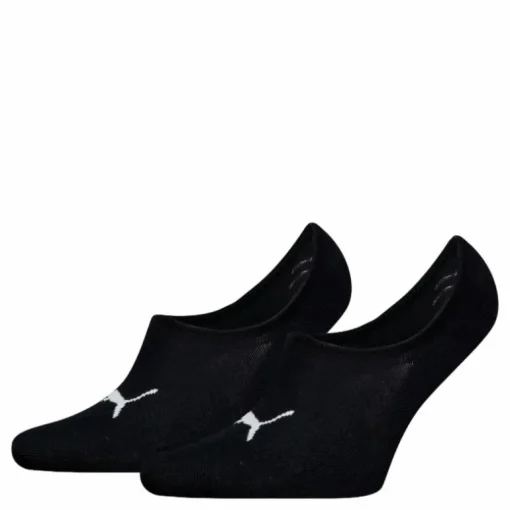 Puma Unisex Footie 2p High Cut Black