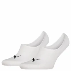 Puma Unisex Footie 2p High Cut White