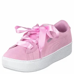 Puma Vikky Platform Ribbon Jr Pink