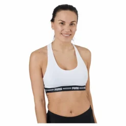 Puma Women Racer Back Top 1p H White