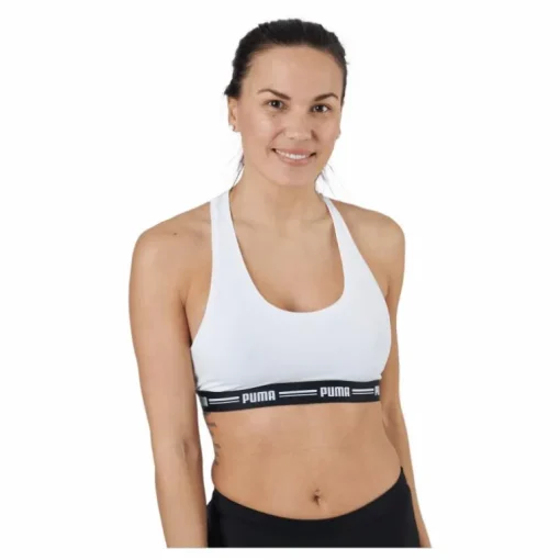 Puma Women Racer Back Top 1p H White