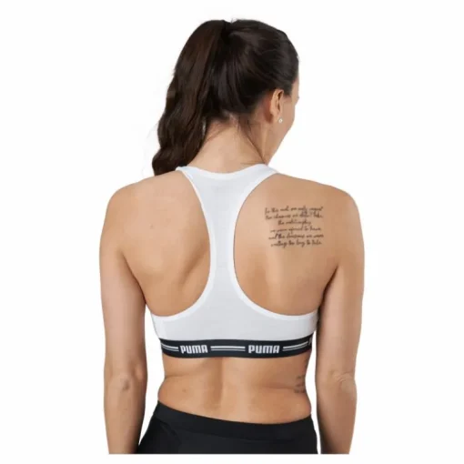 Puma Women Racer Back Top 1p H White