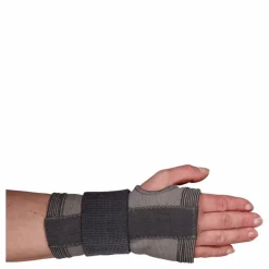 Qd Knitted Wrist Support Grey