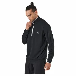Quarter-Zip Sweatshirt Black