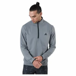 Quarter-Zip Sweatshirt Grey Three