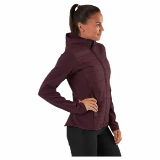 Radiant Hybrid Hoodie Purple