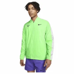Rafa Court Jacket Black/Green