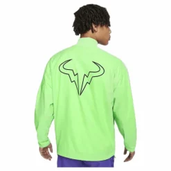 Rafa Court Jacket Black/Green