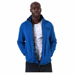 Ralf Melange Fleece Jacket w. Windproof Lining Blue