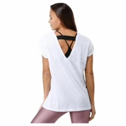 Raw Elastic Tee White