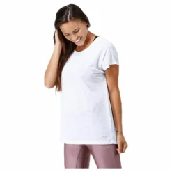 Raw Elastic Tee White